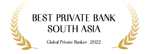 Visual Indicating Best Private Bank South Asia - 2022