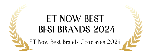 Visual Indicating ET Now Best BFSI Brands 2024