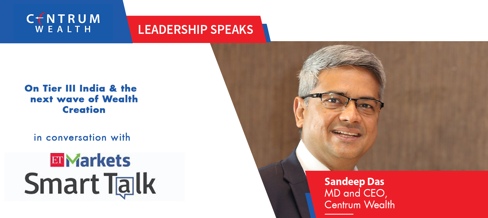ETMarkets Smart Talk - CEO Sandeep Das